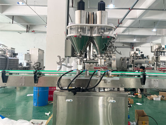 自動(dòng)粉劑灌裝生產(chǎn)線